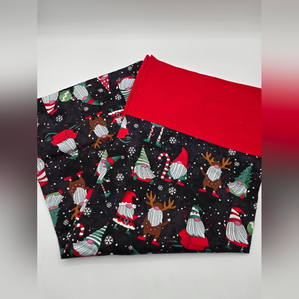 GNOME NWT Holiday Puzzle Two Handmade Gnome Pillow Cases - Picture 5 of 5